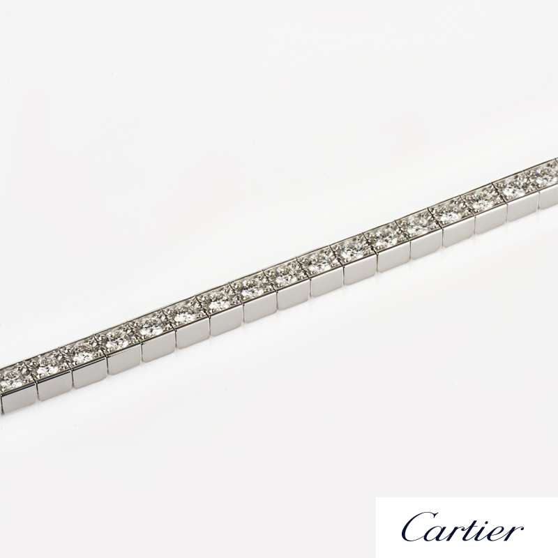 cartier diamond line bracelet